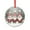 Pattern, variant on Snowman with Presents Glass Christmas Ornament Appreciation Gift for Xmas Friend Bestie Nurse Teacher Mentor Boss Coworker Lovely Snowman Festival Christmas Ornaments Crystal Hanging