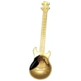 thumbnail image 1 of Product Category Tableware 2 — Stainless Steel Guitar Spoon Coffee Stirring Spoon Plated Ice Bar Music Bar Spoon Small Unique Musical Design for Kitchen and Bar, 1 of 7