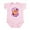 Petal Pink, variant on CafePress - Chinese Zodiac Rooster Infant Bodysuit - Baby Light Bodysuit, Size Newborn - 24 Months