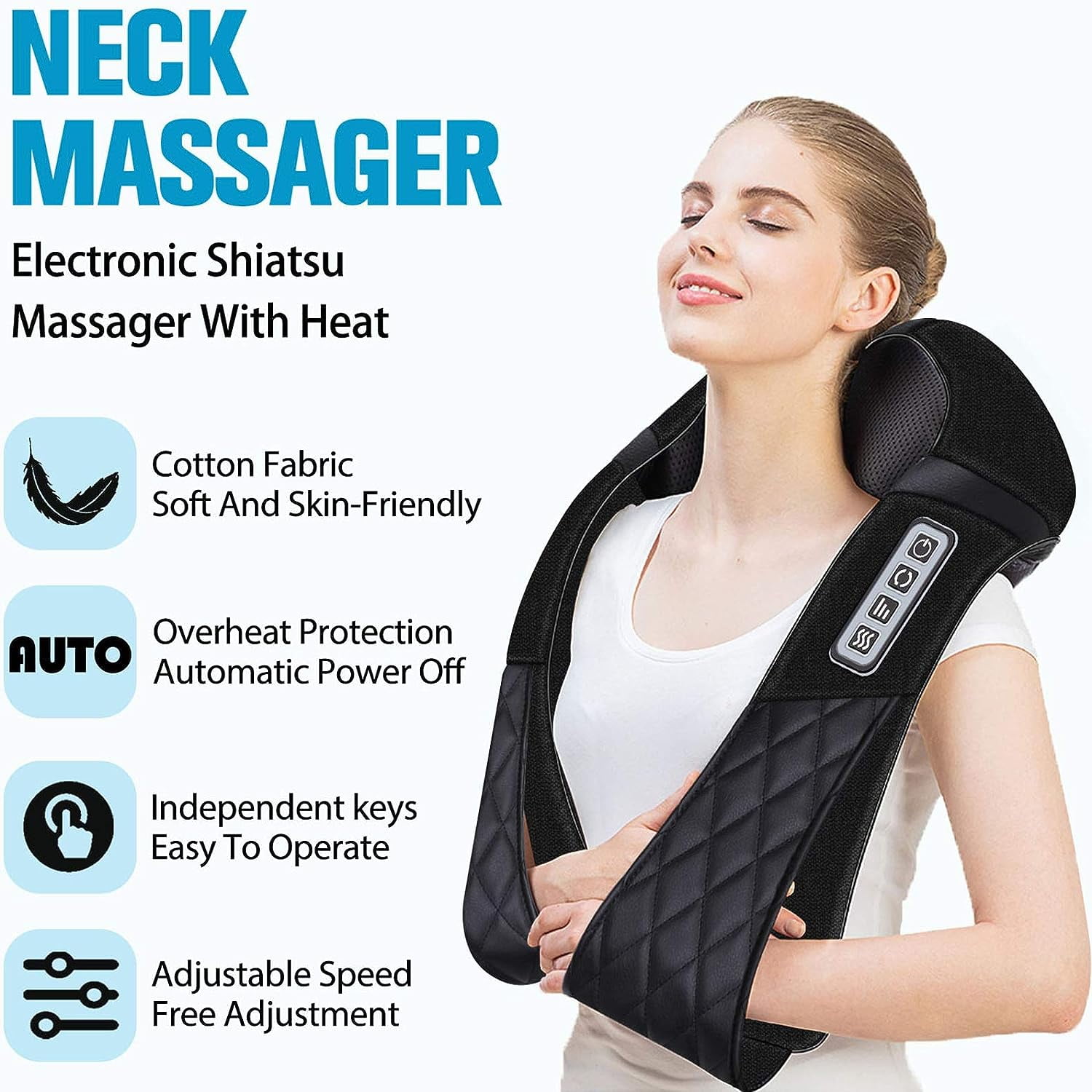 VIKTOR JURGEN Back Massager, Neck Massager with Heat, Massage Pillow G –  Hyland Sports Medicine