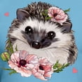 thumbnail image 3 of CafePress - Hedgehog T Shirt - Fitted T-Shirt, Vintage Fit Soft Cotton Tee, 3 of 4