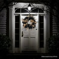 thumbnail image 4 of Black and Gold Elegantly Goth 20" Wreath, Spooky Horror Themed Door Decoration, 4 of 4