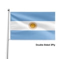 thumbnail image 3 of Livetty Double Sided 3 layers Flags 4.85x8 Ft Argentina Flags Banner for Yard Decoration Garden Display For World Soccer Play, 3 of 8