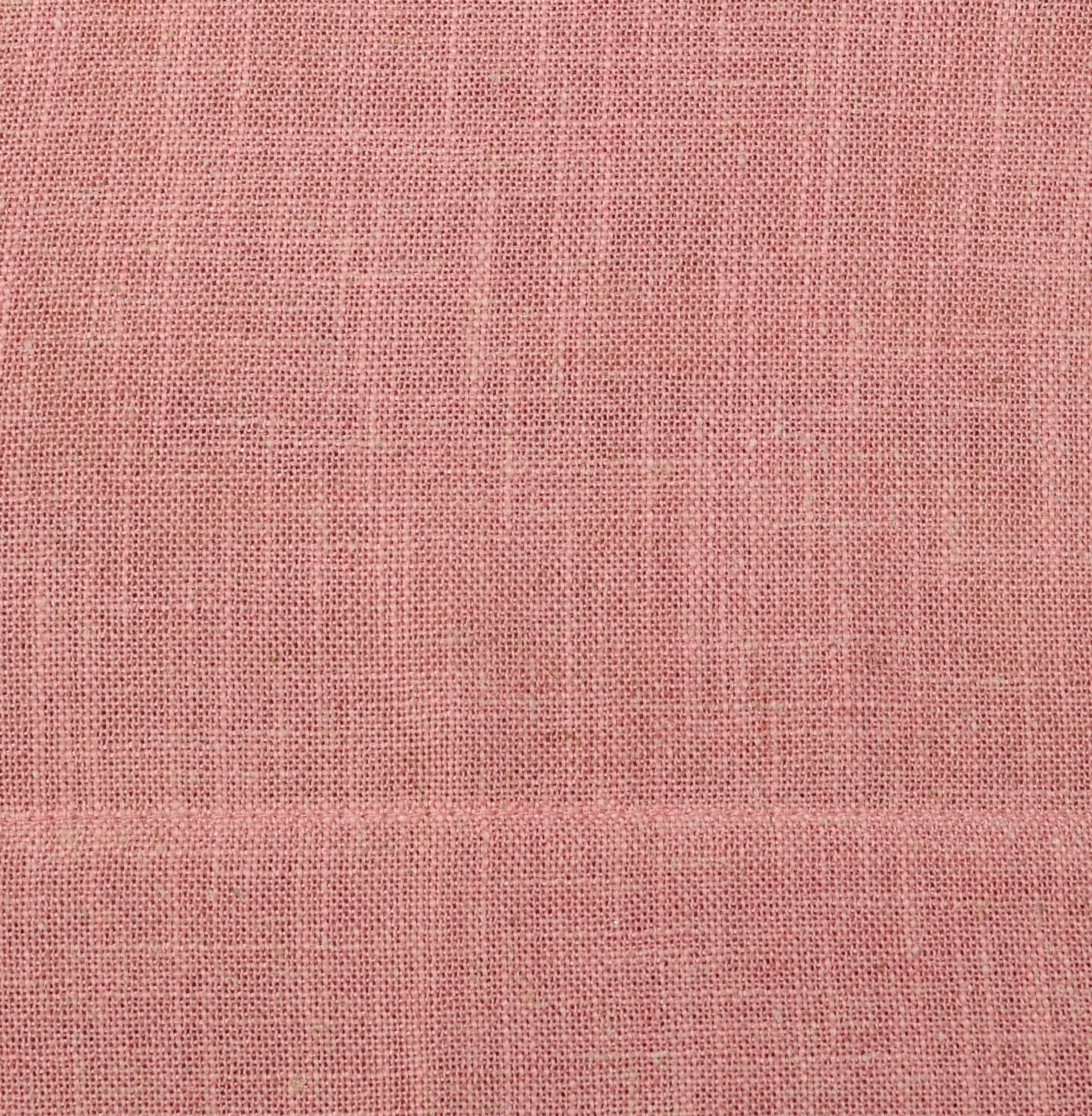 Better Homes & Gardens Linen Blend Light Filtering Rod Pocket Curtain Panel, Single Panel, Old Rose, 50 in W x 63 in L