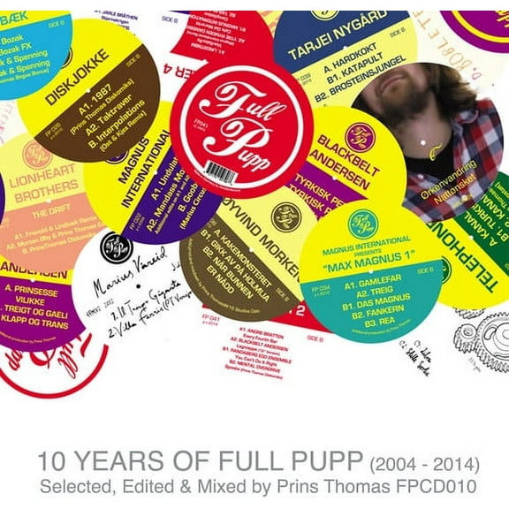 Prins Thomas - 10 Years of Full Pupp 2004-2014 - Electronica - CD