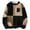 Black, variant on Alkepwun Men's Round Neck Patchwork Stretch knitted Sweater Pullover Long Sleeve Color Blocked Sweater Coat
