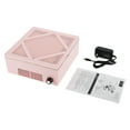 thumbnail image 1 of Colector de polvo para uñas Vocoste, aspiradora de polvo para uñas de 60W, ventilador de uñas de bajo ruido color rosa, 1 of 7