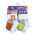 thumbnail image 3 of Fruit of the Loom Everyday Active Cushioned Low Cut Tab Socks with Arch Support, 6 Pairs (Big Boys), 3 of 5