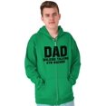 thumbnail image 5 of Dad Walking Talking ATM Machine Funny Zip Hoodie Sweatshirt Men Brisco Brands M, 5 of 6
