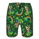 thumbnail image 3 of Balery Cat St Patrick's day Traje de Baño Estilo Hawaiano para Hombre, Shorts de Secado Rápido con Bolsillos-X-Large, 3 of 6