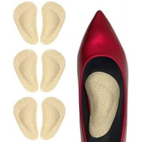 Dr. Foot's Arch Support Shoe Insoles for Flat Feet, Gel Arch Inserts for Plantar Fasciitis, Adhesive Arch Pad for Relieve Pressure and Feet Pain- 3 Pairs (Beige, 3 Count (Pack of 1))