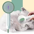 thumbnail image 4 of portátil Perro Gato Cepillo de pelo Mascotas Verde claro Zulema Cepillo de derramamiento, 4 of 8