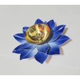 thumbnail image 3 of PARIJAT HANDICRAFT Brass Lotus Kuber Diya for Puja Home Décor Brass Diya Deepak Oil Lamp Small Lotus Kamal Shape for Home Temple Puja Articles Decor Gifts Giting, 3 of 5