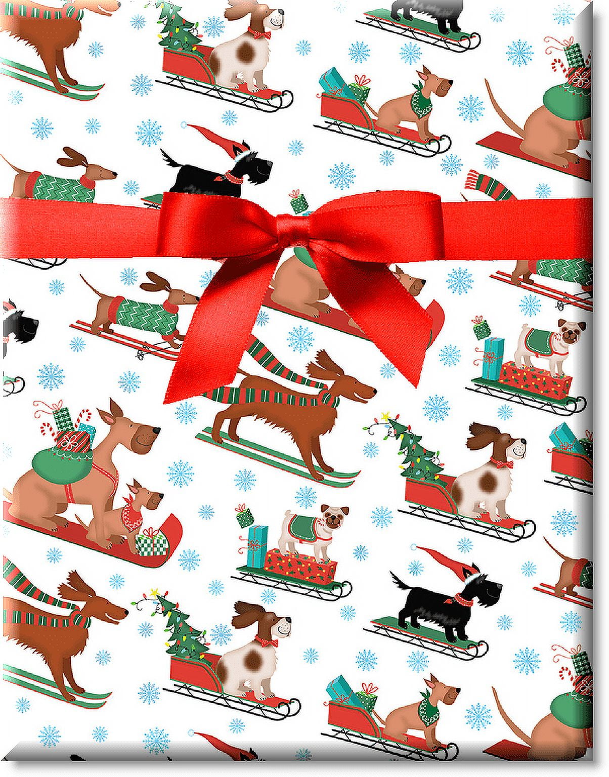 Snuggle Animals Baby Shower Woodland Deer Fox Hare Birthday / Special  Occasion Gift Wrap Wrapping Paper-15ft