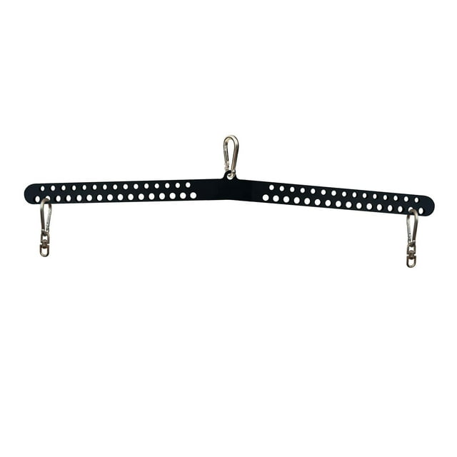QualitChoice Barre en T à Tirer vers le Bas LAT Barre à Tirer vers le Bas Multiprise Équipement de Mise en Forme pour Gym à Domicile avec Construction Robuste Tel Que Rangées de Barres en T Noir 98cm