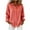 Red, variant on XUNKUSGA Shirts for Women Classic Striped Button Down Womens Shirts Casual Long Sleeve V Neck Collared Women's Tops for Vacation Party Working Stylish Dress Shirts for Women S-2XL Red