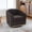 Charcoal, variant on Jopath 360° Swivel Chair, 31.89 " Upholstered Barrel Chair Tufted Pumpkin-Shape Club Armchair for Living Room Family Room Bedroom Office Charcoal