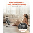 thumbnail image 6 of 14 Inch Floor Fan 3 Speeds 360° Adjustable Tilt High-Velocity Industrial Fan, 6 of 7