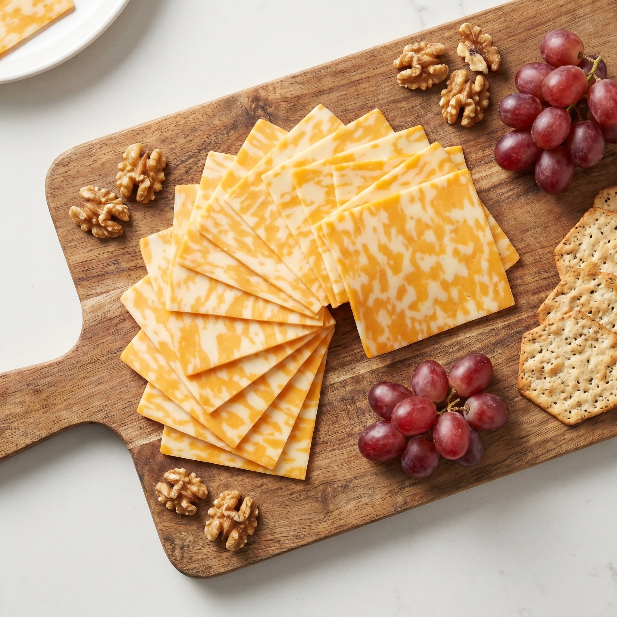 Prima Della Triple Pepper Colby Jack Cheese, Pre-Sliced Refrigerated