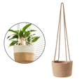thumbnail image 2 of Cesta de almacenamiento de plantas de jardín Sunnimix titular de plantas de cesta colgante, 2 of 8