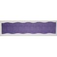 thumbnail image 2 of Faux Burlap Table Runner by Penny's Needful Things (4 Feet Long - SCALLOPED) (Purple), 2 of 2