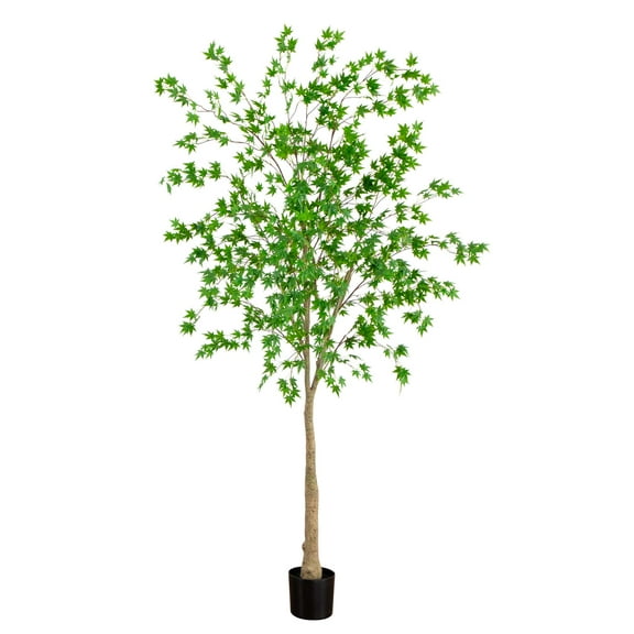Nearly Natural Woodland Maple Artificial Potted Tree - 8'