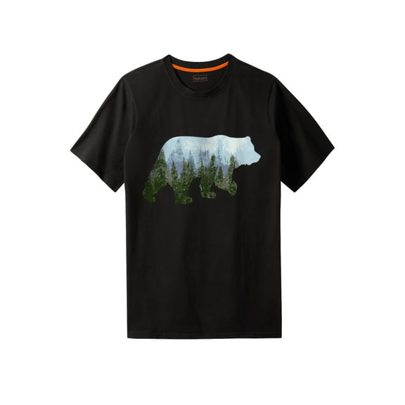 Boulder Creek By Kingsize Men's Big & Tall Nature Graphic Tee