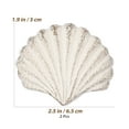 thumbnail image 2 of OULII 2 Pcs Boutons de Commode Nautique en Fonte Blanche pour Décoration Intérieure, 2 of 8