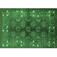 thumbnail image 1 of Ahgly Company Indoor Rectangle Oriental Emerald Green Industrial Area Rugs, 5' x 8', 1 of 4
