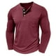 thumbnail image 4 of pstuiky camisa de manga larga para hombre, Camiseta deportiva y de fitness para hombre, de color liso, cálida y ajustada, con cuello semialto y manga larga. Tops de hombre xxxl, 4 of 6