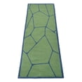thumbnail image 5 of Rugsotic Carpets Hand Tufted Wool Eco-Friendly Area Rugs - 2'6"x8', Runner, Green Blue, Modern Contemporary Design, High Pile Handmade Anti Skid Rugs for Living Room, Bed Room (K00692), 5 of 6