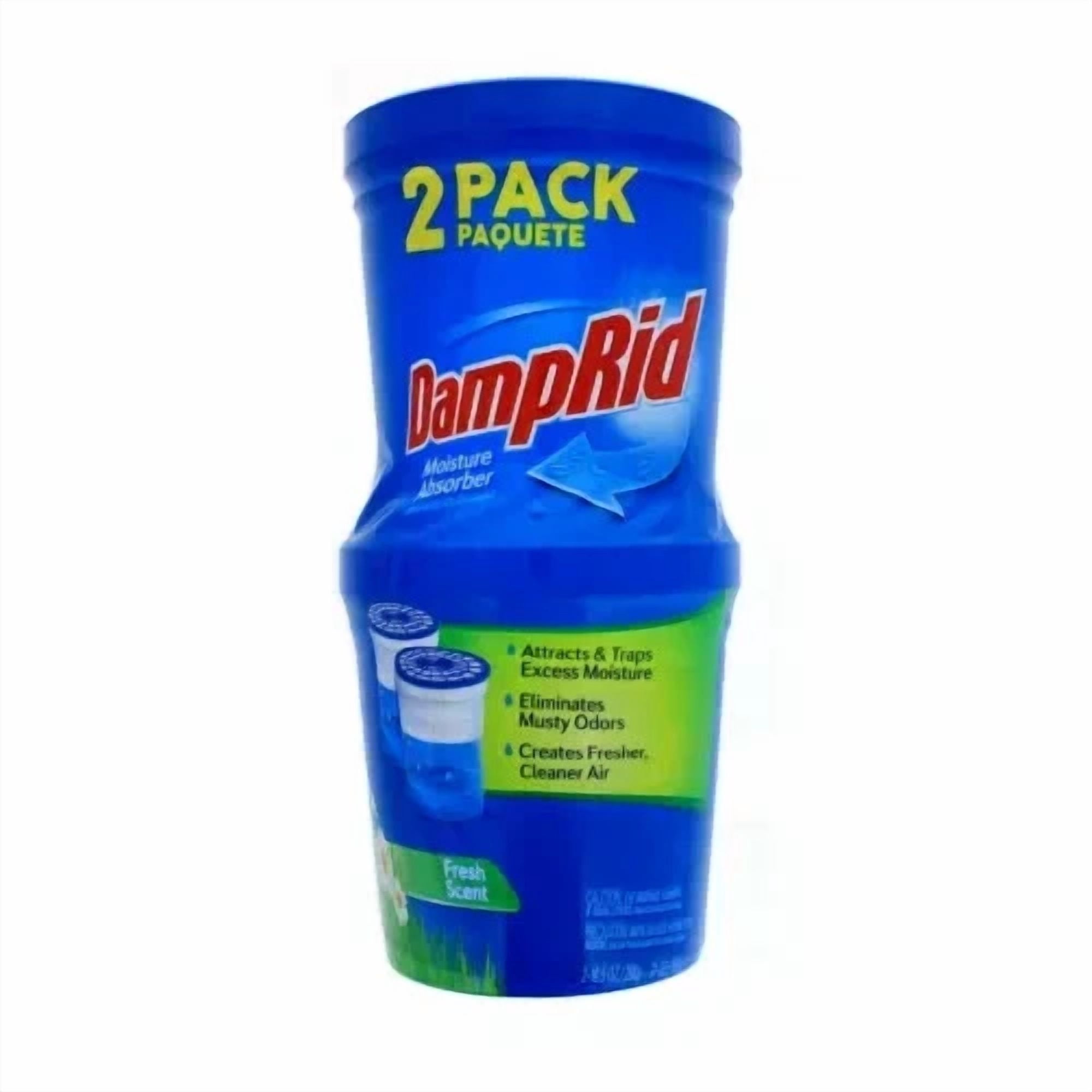 CRESTIN- Damprid Fresh Scent 10.5 Oz. Tubs - Refillable Moisture Absorber - 2 Pack