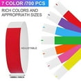 thumbnail image 2 of VIP Wristbands, 700 Pcs Waterproof VIP Paper Wristbands for Events Neon Colored Wristbands for Parties, Sporting Events, Concerts, Amusement Parks, Bars, Water Parks (Solid Colors), 2 of 7