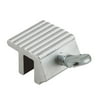 Window Sash Lock, Steel Screw, Mill Finish