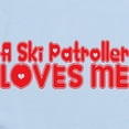 thumbnail image 2 of CafePress - A Ski Patroller Loves Me Infant Bodysuit - Baby Light Bodysuit, Size Newborn - 24 Months, 2 of 4