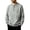 Gray, variant on Turilly Men's Sweater Henley Neck Button Placket Pullover Sweater with Ribbed Cuffs Casual Essential Top