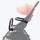 thumbnail image 1 of Accesorios para reposabrazos de cochecito Barra de soporte de ángulo ajustable Pieza de repuesto Barra transversal resistente Asa para carrito de bebé reposabrazos delantero central, 1 of 10