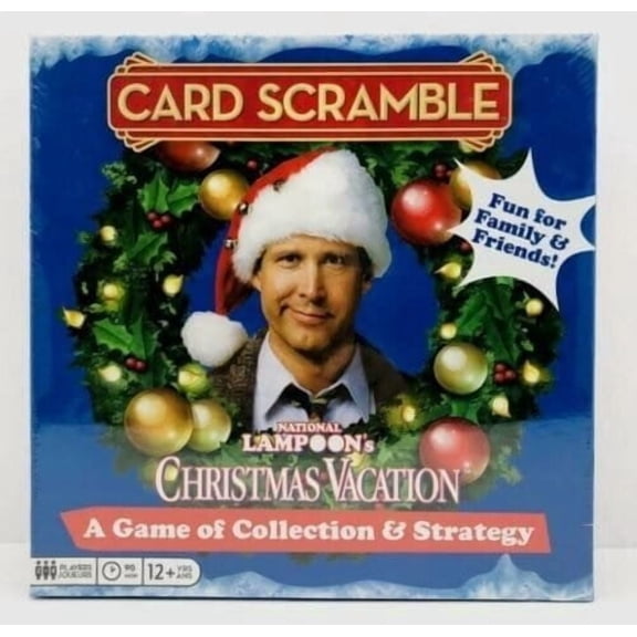 National Lampoons Christmas Vacation Card Scramble Strategy Game