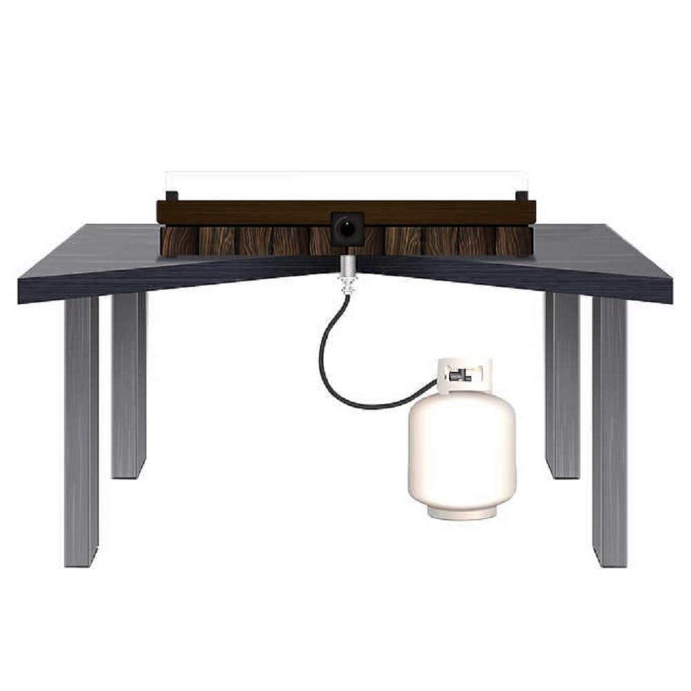 Northwoods Decorative Outdoor Tabletop Gas Fire Pit Propane