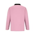 thumbnail image 5 of pstuiky Mens Shirts, Men Long Sleeve V-Neck Print Long Sleeve Shirts for Women Tailored Fit Casual Plus Size T-Shirts for Mens Dress Shirt Amazing Prices Pink XXL, 5 of 6
