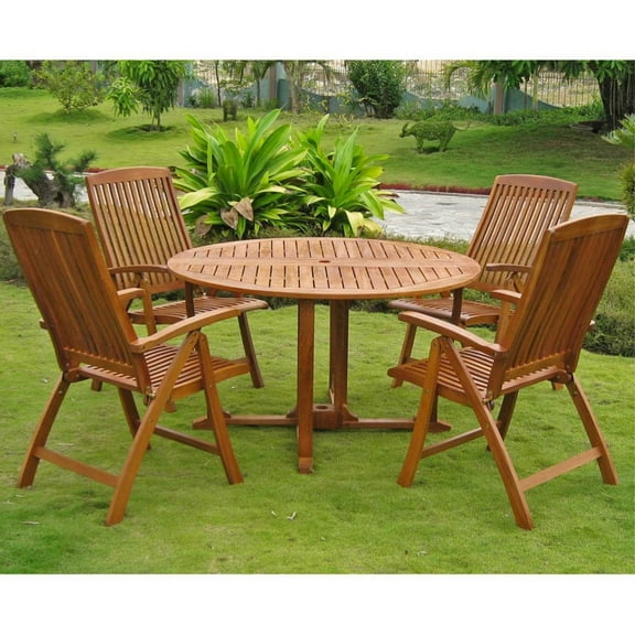 Turuel Royal Tahiti Round Dining Set