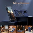 thumbnail image 4 of for iPhone 11 Pro Case with Screen Protector,Sliding Camera Cover,-Grade Cover with  Stand Phone Case 5.8" Navy Blue, 4 of 12