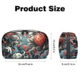 thumbnail image 5 of Hearts Battle Digital Bag with Oxford Cloth Material, Waterproof Travel Case for Cell Phone Charger Cord and Electronics, Charger Pouch and Cord Travel Organizer, 5.9x9.44x3.14 Inches, 5 of 6