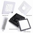 thumbnail image 2 of 60W strong nail dust collector suction dust cleaner retractable elbow design fan vacuum cleaner nail manicure dust collector, 2 of 3