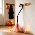 thumbnail image 6 of 38.2 Inch Witch Broom with Ribbon, Halloween Decoration Party Favor Photo Booth Accessories, 6 of 6
