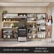 thumbnail image 4 of Cocina Integral 293cm Con Fregadero Emilly Madesa 09 Marrón, 4 of 6