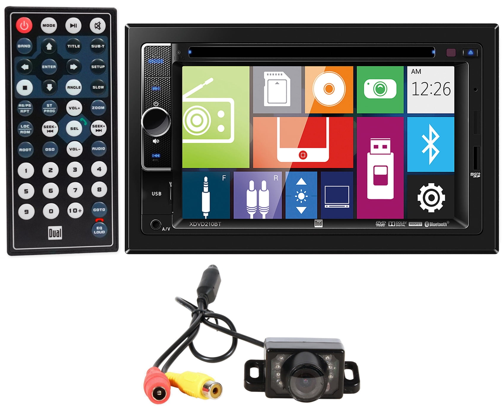 DUAL XDVD210BT 6.2