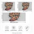 thumbnail image 2 of Yayeee Pillowcase King Size Set of 2 Satin Wrinkle Resistant Pillow Case, Game Day, 2 of 7