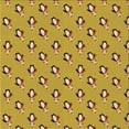 thumbnail image 1 of Ahgly Company Indoor Square Patterned Saffron Yellow Area Rugs, 4' Square, 1 of 6