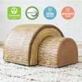 thumbnail image 6 of ECR4Kids SoftZone Tree Tunnel and Climber, Chocolate, 6 of 10